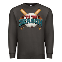Smoke 'tis the season baseball Premium Sweatshirt - FaDigitalArtStudio