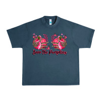 Midnight Navy save the pumpkins Urban Heavy Tee - LillyAllenDesigns