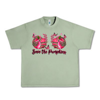 Oil Green save the pumpkins Urban Heavy Tee - LillyAllenDesigns