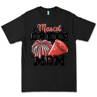 Black mascot cheer mom Premium Tee - MaliasSmallBusiness