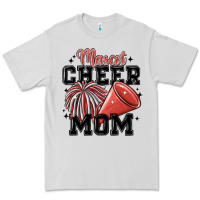 Dove Grey mascot cheer mom Premium Tee - MaliasSmallBusiness