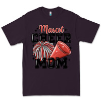 Plum mascot cheer mom Premium Tee - MaliasSmallBusiness