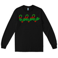 Black Christmas Ho Ho Ho Long Sleeve Tee - Bettercallsaul