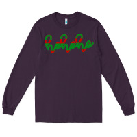 Plum Christmas Ho Ho Ho Long Sleeve Tee - Bettercallsaul