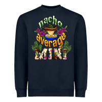 Navy Nacho average Mini Heavyweight Sweatshirt - NancyCooperArtShop