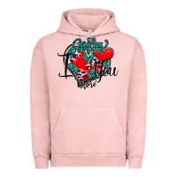 Pigment Salmon Mom I You More Urban Hoodie - SublimationCraftShop