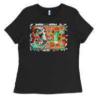 Black western back to school 3rd grade Ladies Tee - Jasminsmagicworld