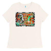 Bone western back to school 3rd grade Ladies Tee - Jasminsmagicworld