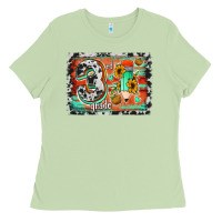 Matcha western back to school 3rd grade Ladies Tee - Jasminsmagicworld