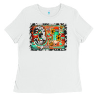 White western back to school 3rd grade Ladies Tee - Jasminsmagicworld