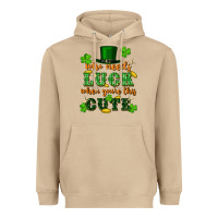 Mushroom who needs luck when youre this cute st patricks Heavyweight Hoodie - FaDigitalArtStudio