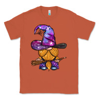 Copper witch gnome with broom Classic Tee - BundleAndBundleShop