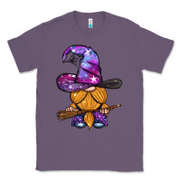 Lavender witch gnome with broom Classic Tee - BundleAndBundleShop