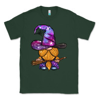 Sports Green witch gnome with broom Classic Tee - BundleAndBundleShop