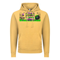 Vintage Mustard thick thighs and spooky vibes libbey glass Vintage Hoodie - BundleAndBundleShop