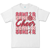 White senior cheer 2024 Premium Tee - MaliasSmallBusiness