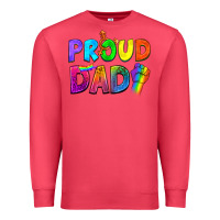 Cardinal Western Proud Dad Premium Sweatshirt - BundleAndBundleShop