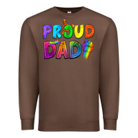 Chestnut Western Proud Dad Premium Sweatshirt - BundleAndBundleShop