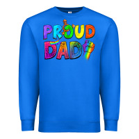 True Royal Western Proud Dad Premium Sweatshirt - BundleAndBundleShop