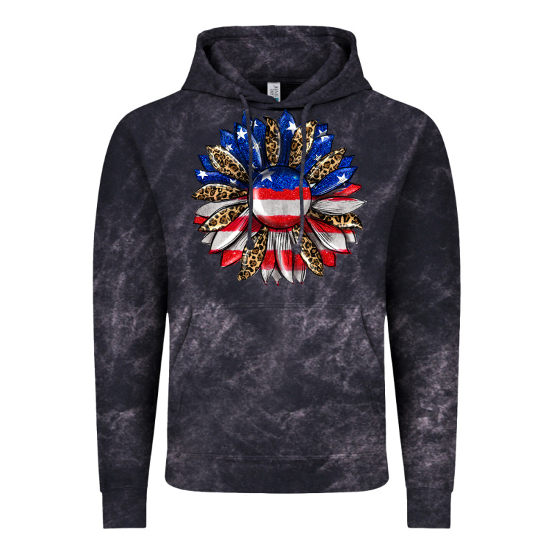 American Flag Leopard Vintage Hoodie by RanaPortraitStore | Teevron