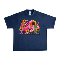 Navy in october we wear pink Urban Heavy Tee - LillyAllenDesigns