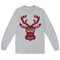 Moon Dust Christmas Deer Ugly Long Sleeve Tee - Bettercallsaul