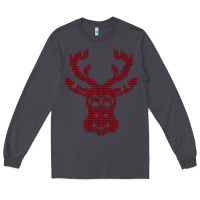Smoke Christmas Deer Ugly Long Sleeve Tee - Bettercallsaul