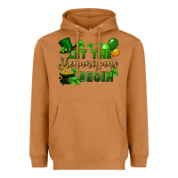 Meerkat Let the shenanigans begin St. Patricks Day Heavyweight Hoodie - FaDigitalArtStudio