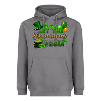 Storm Let the shenanigans begin St. Patricks Day Heavyweight Hoodie - FaDigitalArtStudio