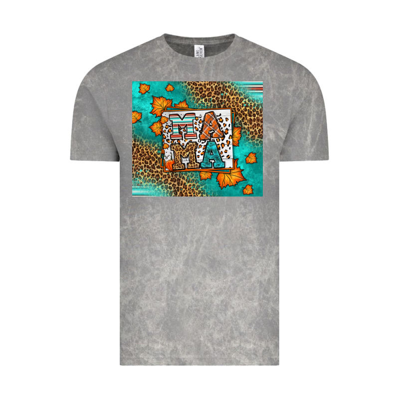 Fall Autumn Leopard Serape Mama Vintage Tee by LillyAllenDesigns | Teevron