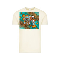 Vintage Arctic Fall Autumn Leopard Serape Mama Vintage Tee - LillyAllenDesigns