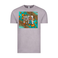 Vintage Zinc Fall Autumn Leopard Serape Mama Vintage Tee - LillyAllenDesigns