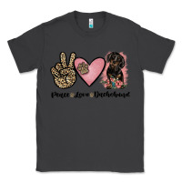Smoke peace love dachshund Classic Tee - JahusDesignShop
