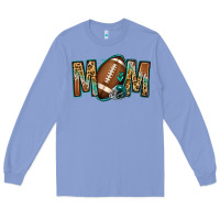 Colony Blue American football mom Long Sleeve Tee - Jasminsmagicworld
