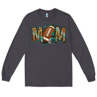 Smoke American football mom Long Sleeve Tee - Jasminsmagicworld
