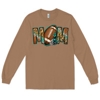 Toasted Coconut American football mom Long Sleeve Tee - Jasminsmagicworld