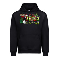 Black jesus İs the reason Urban Hoodie - CowhideDigitalArt