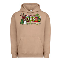 Pigment Burro jesus İs the reason Urban Hoodie - CowhideDigitalArt