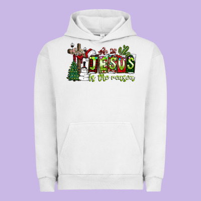 Jesus İs The Reason Urban Hoodie Designed By Cowhidedigitalart