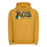 Pigment Peanut Butter jesus İs the reason Urban Hoodie - CowhideDigitalArt