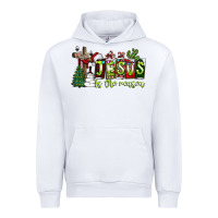 White jesus İs the reason Urban Hoodie - CowhideDigitalArt