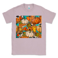 Lilac fall pumpkin tumbler Classic Tee - BundleAndBundleShop