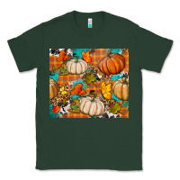 Sports Green fall pumpkin tumbler Classic Tee - BundleAndBundleShop