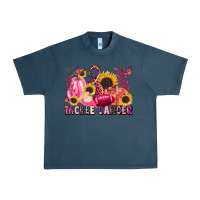 Midnight Navy tackle cancer Urban Heavy Tee - LillyAllenDesigns