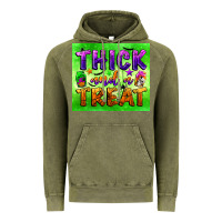 Vintage Olive thick and a treat Vintage Hoodie - BundleAndBundleShop