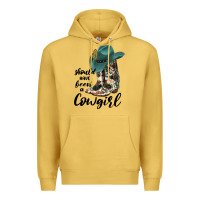 Antique Gold Should Have Been A Cowgirl Premium Hoodie - JahusDesignShop