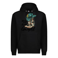 Black Should Have Been A Cowgirl Premium Hoodie - JahusDesignShop
