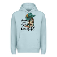 Blue Mist Should Have Been A Cowgirl Premium Hoodie - JahusDesignShop