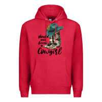 Cardinal Should Have Been A Cowgirl Premium Hoodie - JahusDesignShop