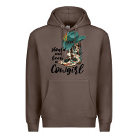 Coffee Should Have Been A Cowgirl Premium Hoodie - JahusDesignShop